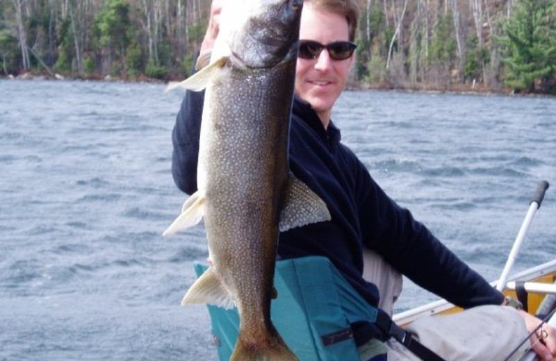 Fishing at Timber Trail Lodge & Resort.