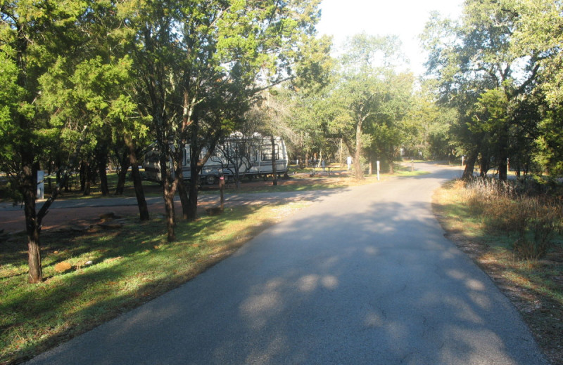Campground at Canyon of the Eagles.