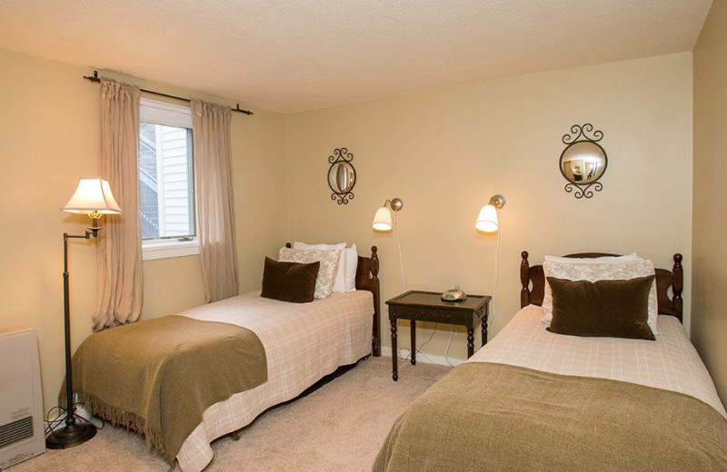 Rental bedroom at Stowe Vacation Rentals & Property.