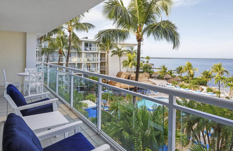 Guest balcony at Reefhouse Resort 