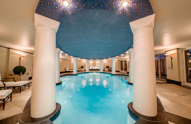 Rental indoor pool at Aspen Luxury Vacation Rentals.