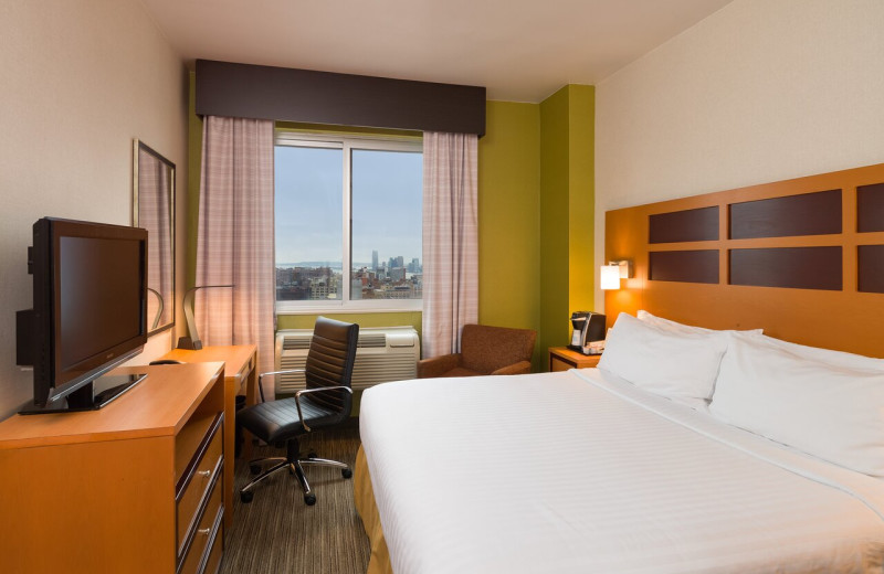 Guest room at Holiday Inn Express New York City Times Square.