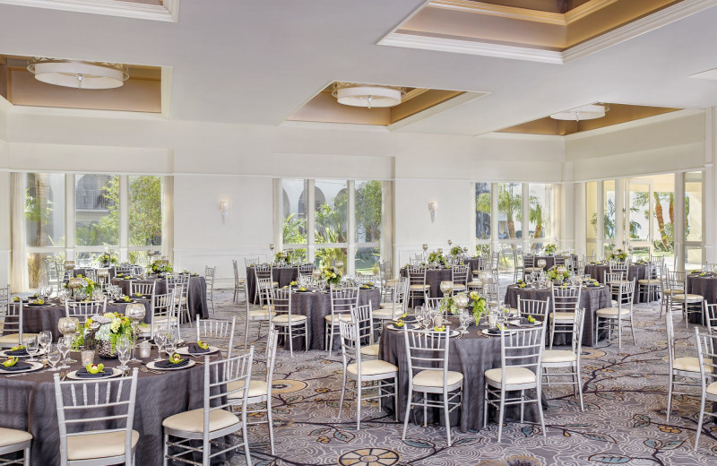 Wedding reception at The Ritz-Carlton, Laguna Niguel.