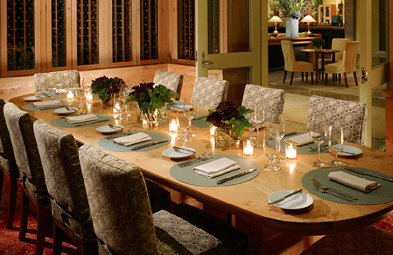 Dining at Hotel Healdsburg.