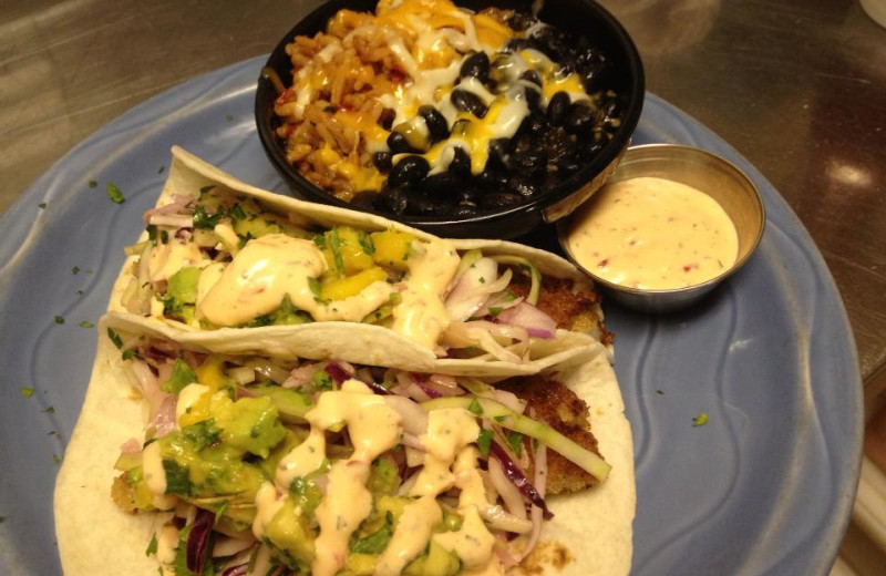 Fish tacos at Mark III Inn.