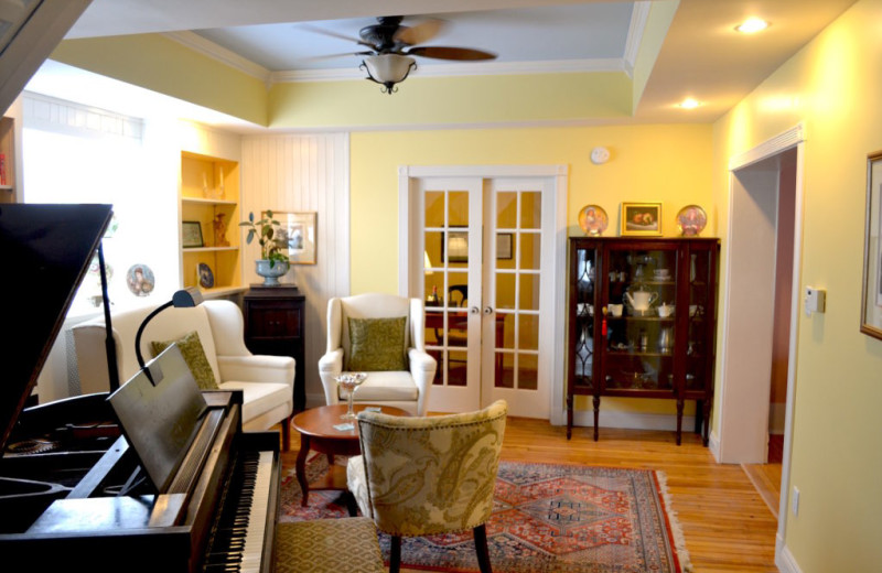 Lobby at The Bell House Inn.