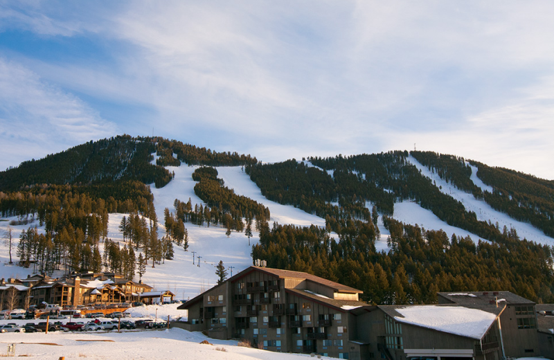 Ski mountain at Cabin and Company.