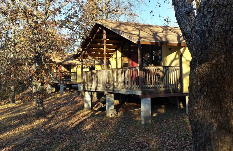 Exterior view of Golden Arrow Resort.