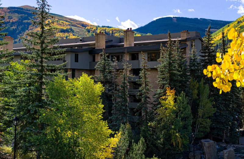 Exterior view of Vail's Mountain Haus.