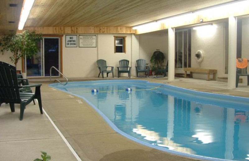 Indoor pool at Wildwood on the Lake.