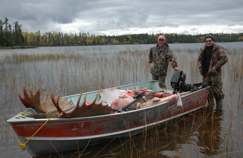 Moose hunting at Smith Camps.