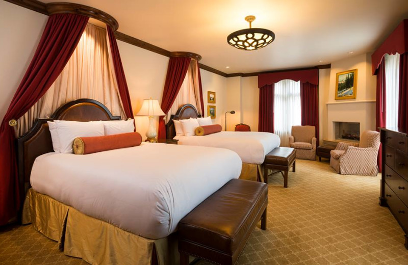 Guest room at Arrabelle at Vail Square.