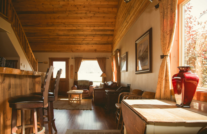 Guest interior at Gentry River Ranch.