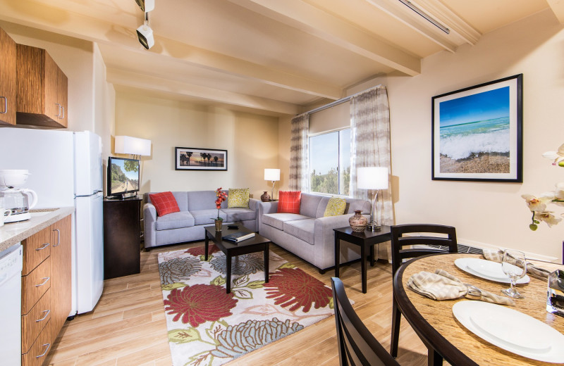 Guest room at San Clemente Inn Resort 