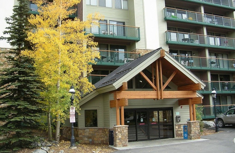 Rental entrance at Summit Vacations.