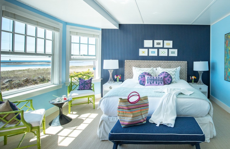 Guest room at The Tides Beach Club.