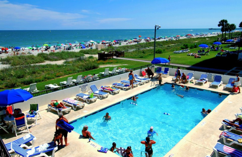 Pool View at Holiday Sands Resort