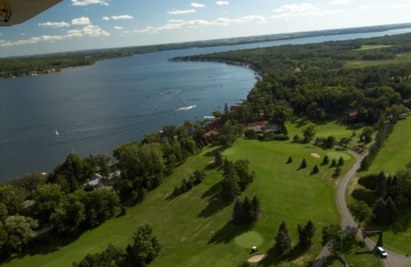 Arial view at Fair Hills Resort.