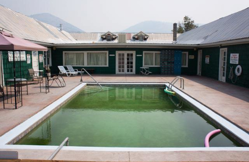 Outdoor pool at Hunter's Hot Springs Resort.