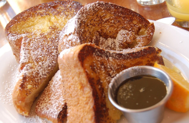 French toast at The Kingsley House.