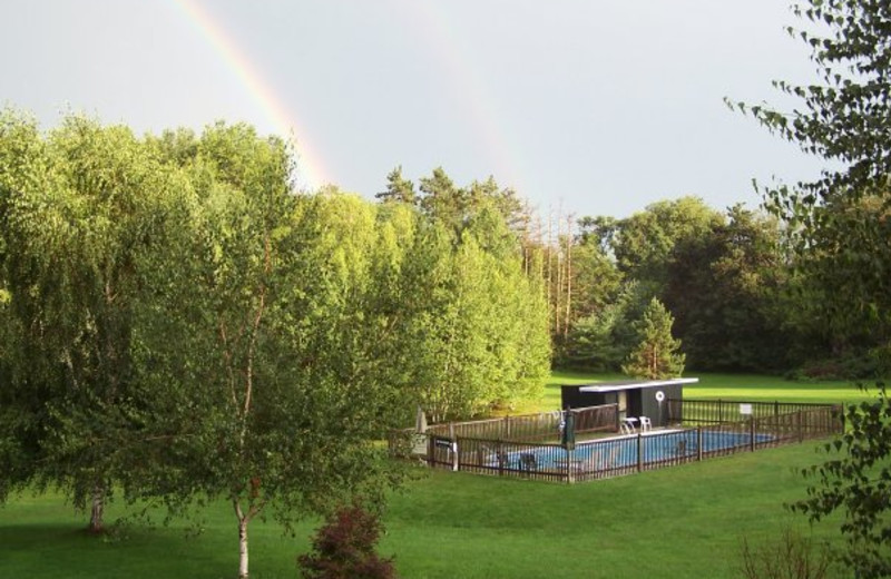 Outdoor Pool at Silvanus Lodge