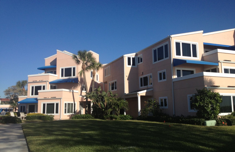 Exterior view of Sand Cay Beach Resort.