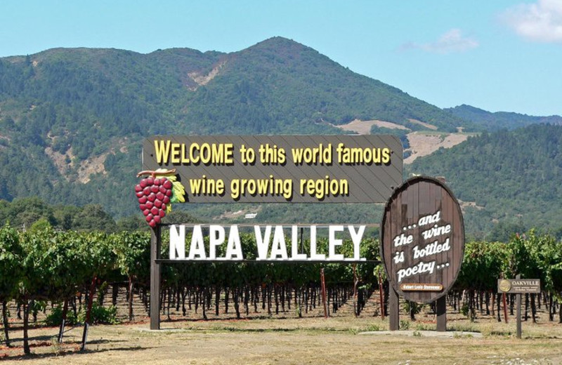 Located near many wineries at Bel Abri.