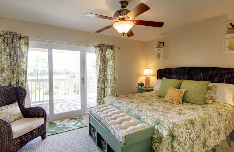 Rental bedroom at Vacation Homes Perdido Key.