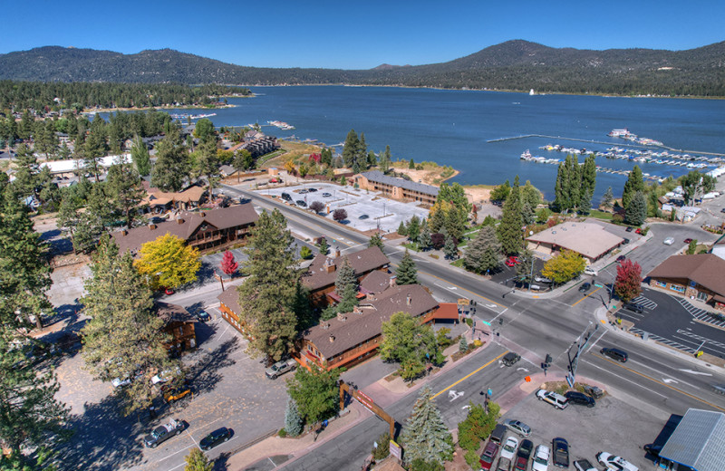 Aerial view of Robinhood Resort.