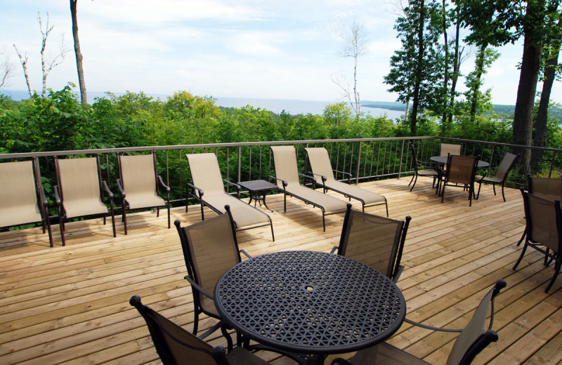 Patio at Landmark Resort.