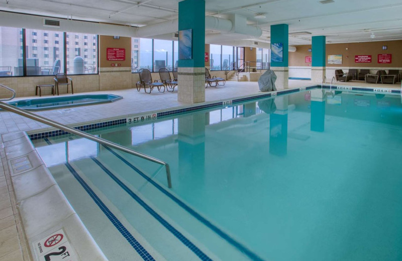 Indoor pool at Drury Plaza St. Louis Arch.