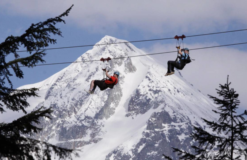 Adventure ropes at Four Seasons Resort Whistler.