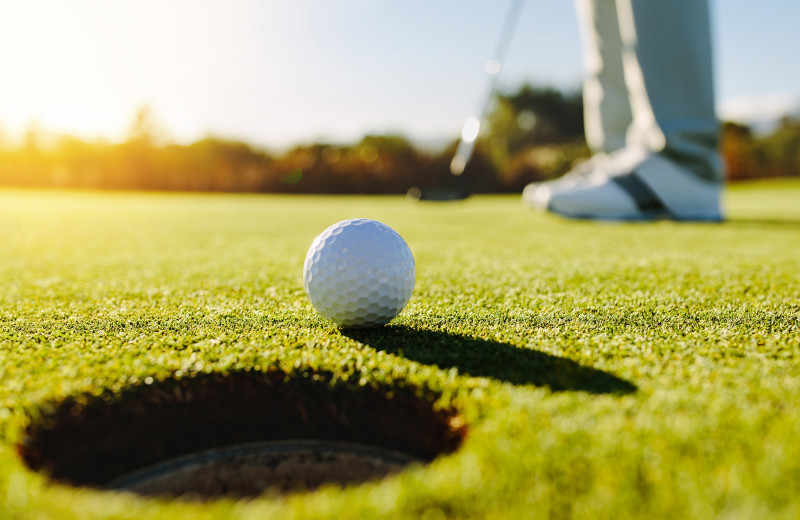 Golf near Otter Tail Beach Resort.