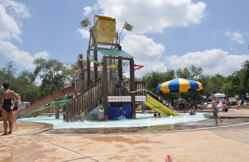 Water park at Lone Star Yogi.