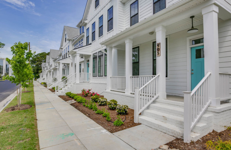 Rental exterior at Coastal Accommodations.