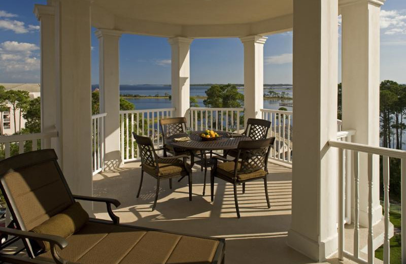 Patio at Sterling Resorts.