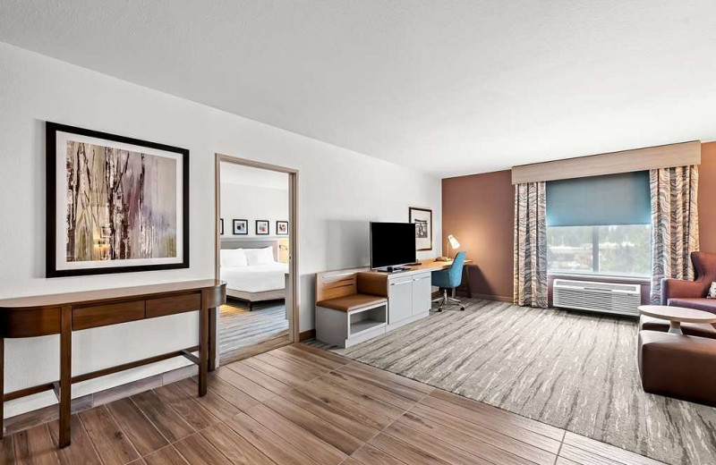 Guest room at Hilton Garden Inn Seattle North/Everett.