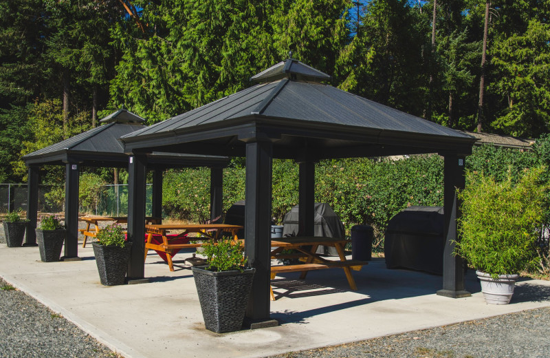 Patio at Ocean Trails Resort.