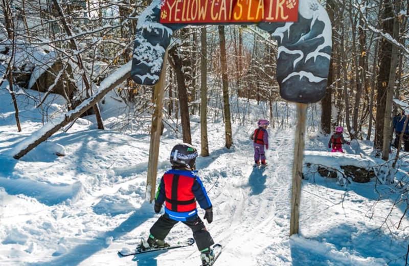 Ski at Smugglers' Notch Resort.