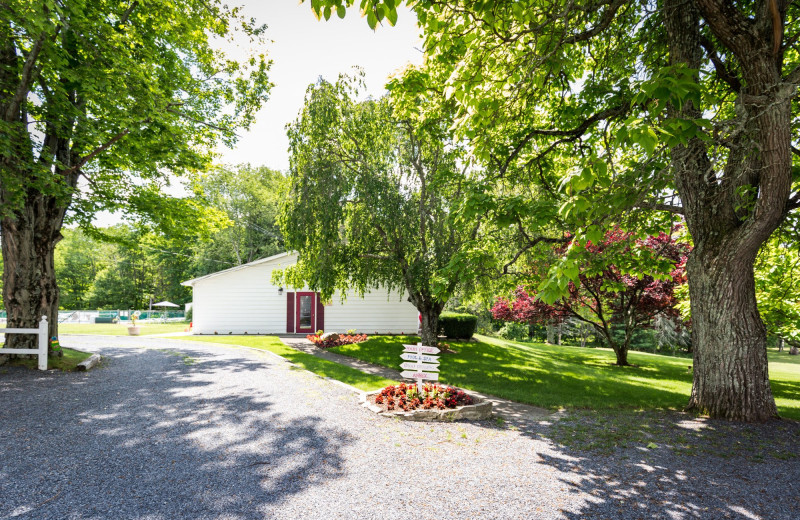 Grounds at Deerfield Spa.