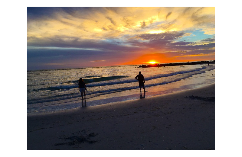 Beach at Gulf Winds Resort Condominiums.