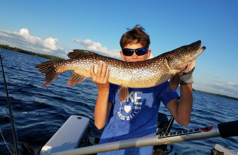 Fishing at Glenmore Resort.