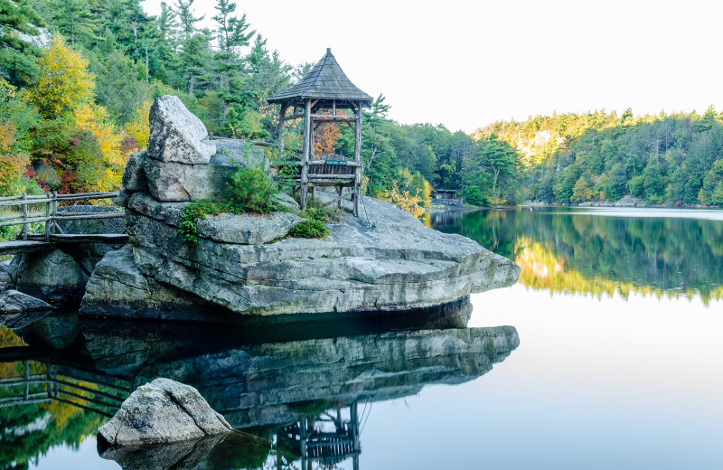 Scenic view at Mohonk Mountain House.