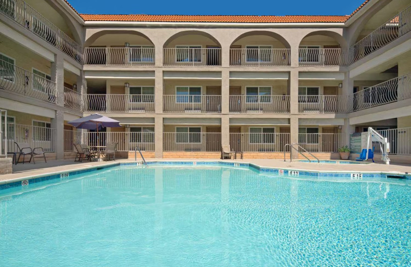 Outdoor pool at Best Western Miramar.