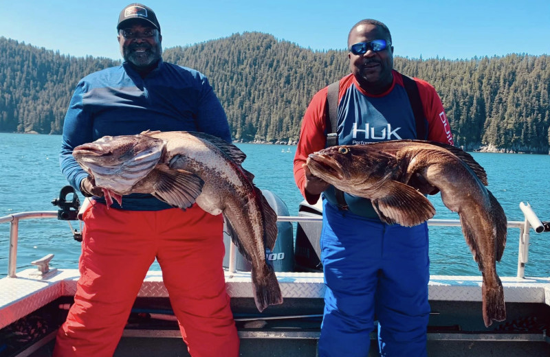 Fishing at Jimmie Jack's Alaska Fishing Lodges.