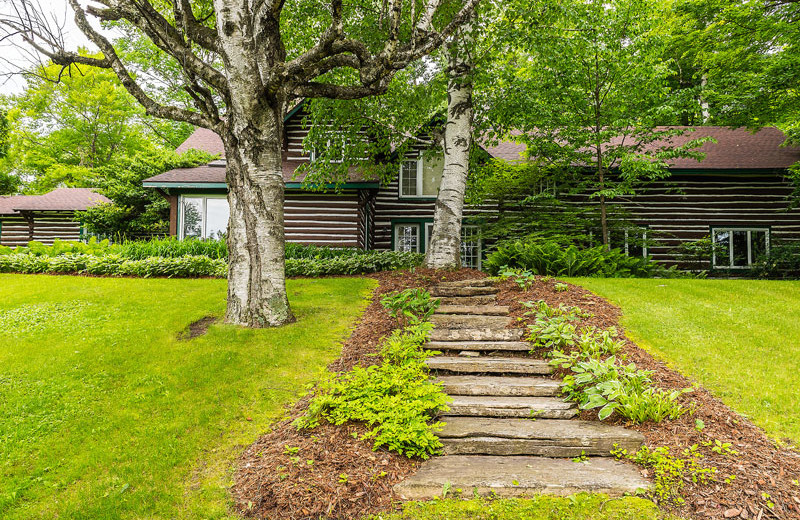 Cottage exterior at The Shallows Resort.