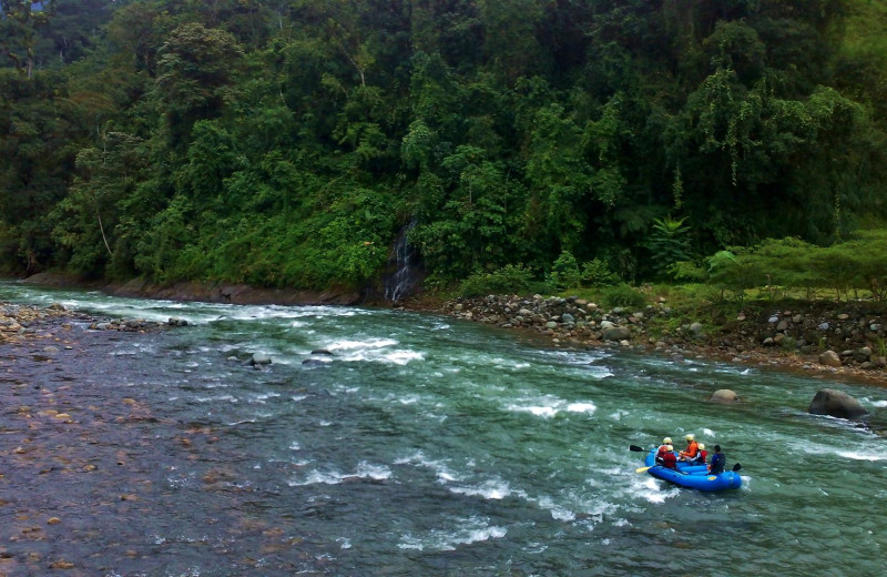 Rafting near El Castillo Boutique Luxury Hotel.