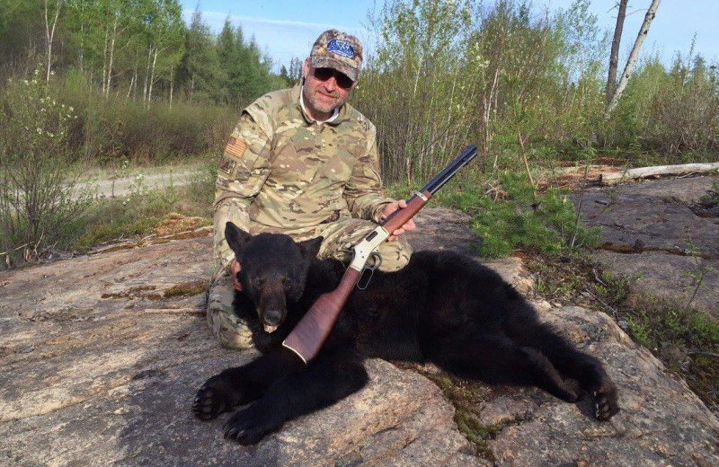 Hunting at Bay Wolf Camp.