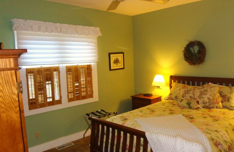 Guest room at Lake Michigan Reunion & Retreat.