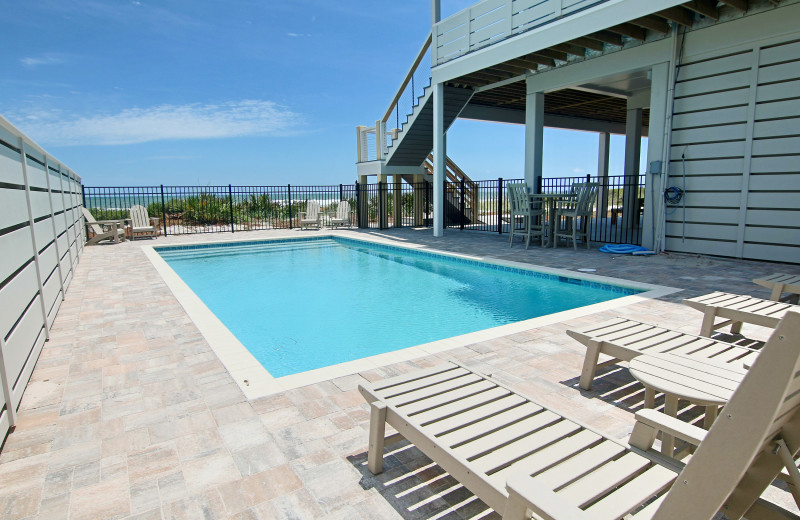 Rental pool at Resort Vacation Properties of St. George Island.